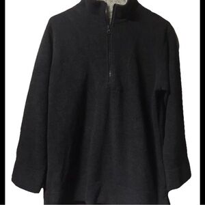 Vintage ~ SJB Sport ~ Men’s ~ Sweatshirt ~ Medium ~ Fleece ~Sherpa Lining ~Black